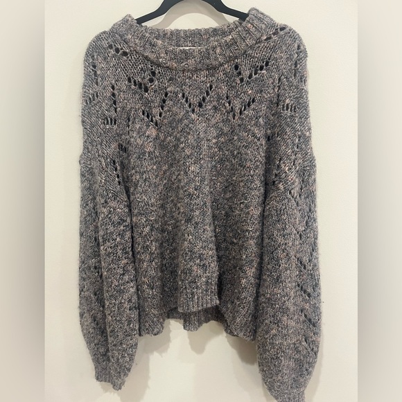 Madewell Pointelle Wool Blend Sweater Size XL - Picture 1 of 7
